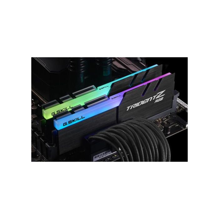 G.Skill TridentZ RGB F4-3200C16D-16GTZR Memoria RAM DDR4 de 16GB (2x8GB) 3200MHz CL16 Negra