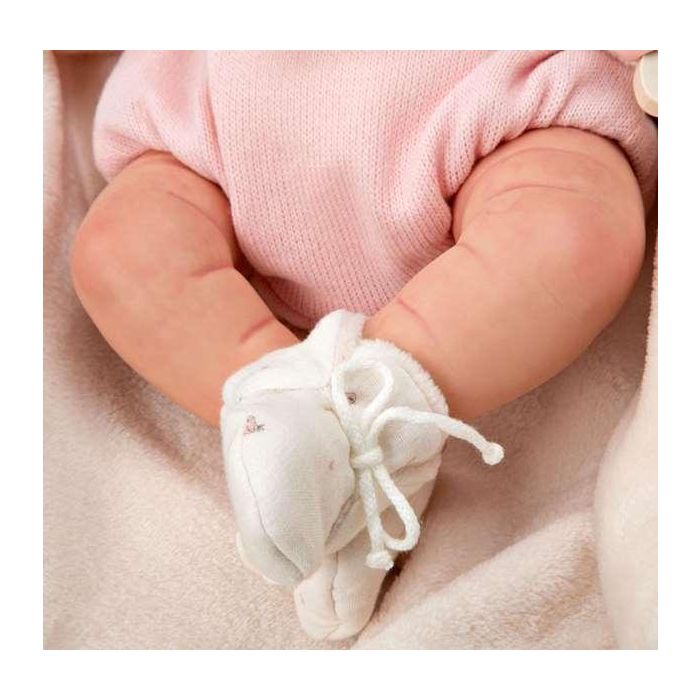 Muñeca reborn arias 45 cm elba c/manta 5 Muñeca reborn arias 45 cm elba c/manta 5