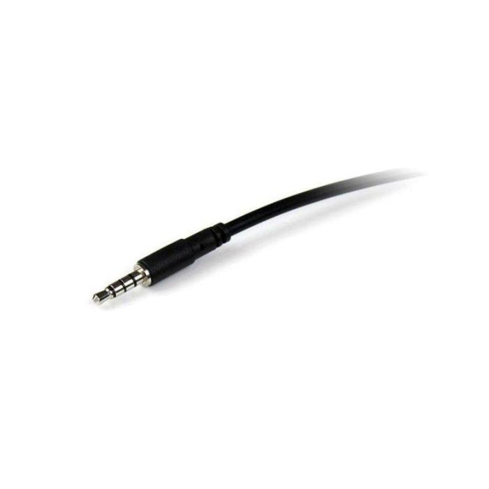 Cable Alargador Jack (3,5 mm) Startech MUHSMF2M (2 m) Negro 3