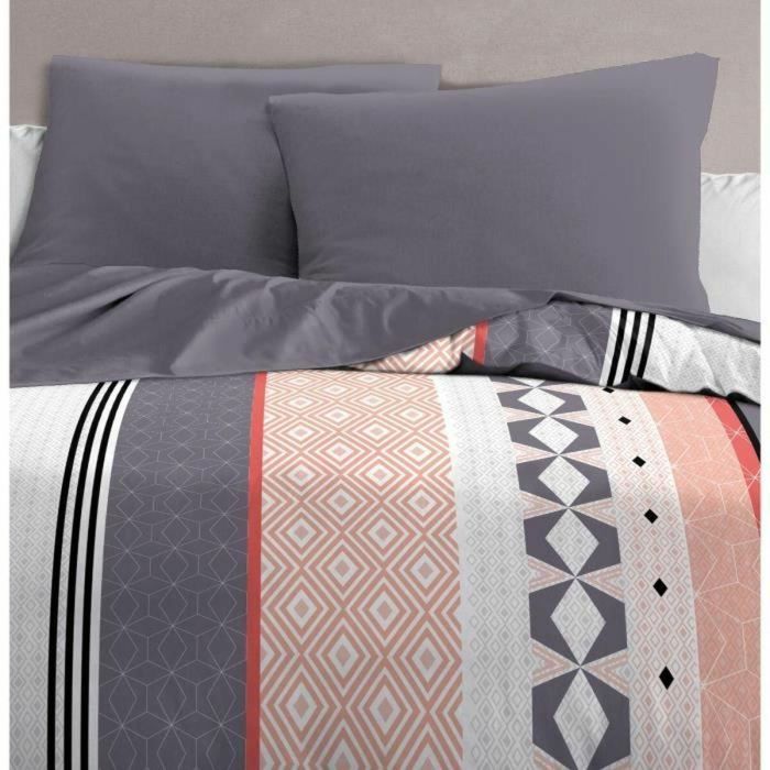 HOME PASSION BLING Juego nórdico de microfibra - 1 funda nórdica 240 x 260 cm + 2 fundas de almohada 63 x 63 cm - Azul 3 HOME PASSION BLING Juego nórdico de microfibra - 1 funda nórdica 240 x 260 cm + 2 fundas de almohada 63 x 63 cm - Azul 3