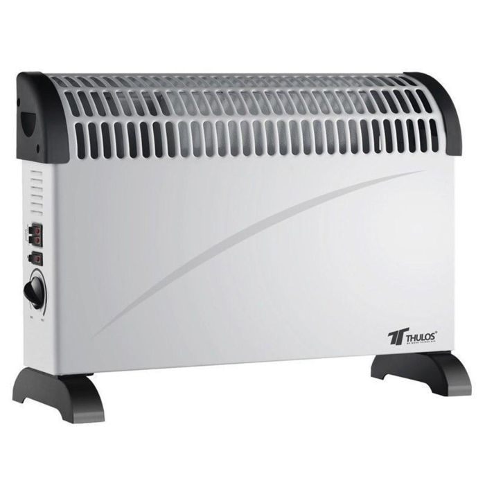 Thulos Convector Turbo CH2001 2000W, 3 Ajustes de Temperatura, Termostato Regulable, Protección Contra Sobrecargas 0 Thulos Convector Turbo CH2001 2000W, 3 Ajustes de Temperatura, Termostato Regulable, Protección Contra Sobrecargas 0