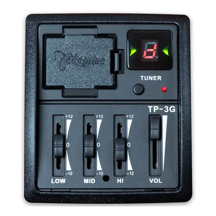 Takamine GD34CE Guitarra Acústica-Electrónica Dreadnought Cutaway, Tapa de Abeto Macizo, Negra 2