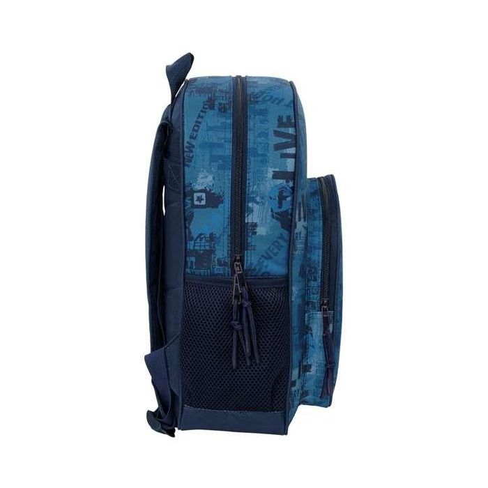Mochila Escolar Safta New edition Azul marino 32 x 38 x 12 cm 2 Mochila Escolar Safta New edition Azul marino 32 x 38 x 12 cm 2