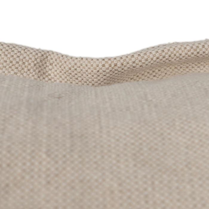 Sofá 3 Plazas Crema Tejido-Madera 200 X 95 X 85 cm