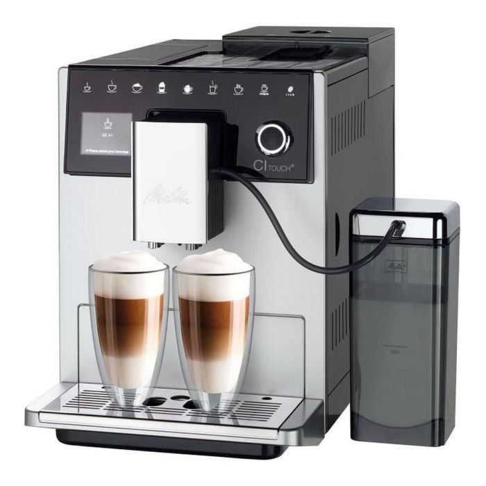 Melitta CI Touch F630-101 Cafetera Superautomática con Molinillo, Depósito Extraíble 1.8L, 2 Depósitos Granos, Pantalla Táctil, Plata 4 Melitta CI Touch F630-101 Cafetera Superautomática con Molinillo, Depósito Extraíble 1.8L, 2 Depósitos Granos, Pantalla Táctil, Plata 4
