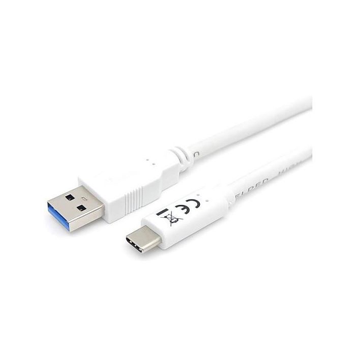 Equip Cable USB-C a USB-A EQ128363 Macho a Macho USB 3.2 Gen 1 Blanco 1m 7