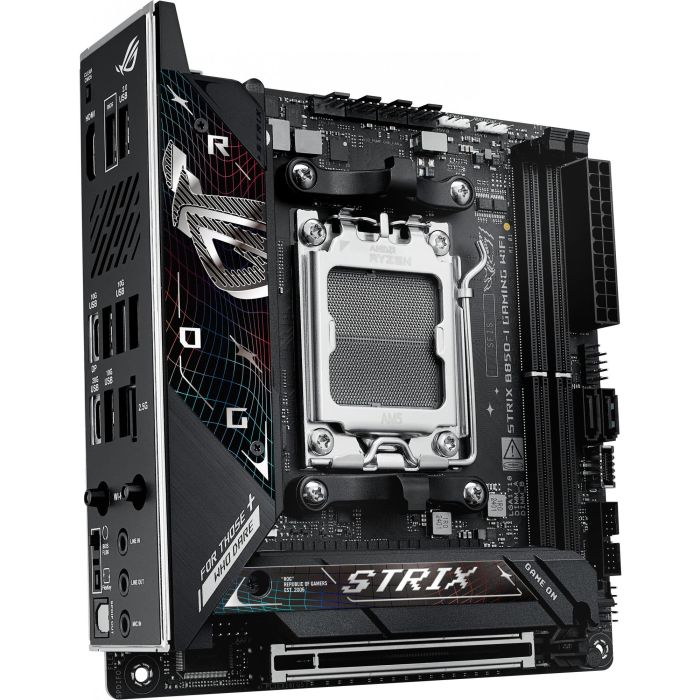 ASUS ROG STRIX B850-I Gaming Placa Base mini ITX AM5 DDR5 WiFi 7 para AMD Ryzen 7000 8000 9000 Series 96GB 4
