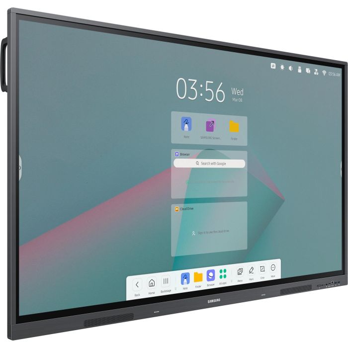 218cm/86" (3840x2160) Samsung Interactive Display WA86C 16:9 4K UHD IPS Touch 12/7 8ms 60Hz HDMI USB-C WIFI LAN BT Android Black 1 218cm/86" (3840x2160) Samsung Interactive Display WA86C 16:9 4K UHD IPS Touch 12/7 8ms 60Hz HDMI USB-C WIFI LAN BT Android Black 1