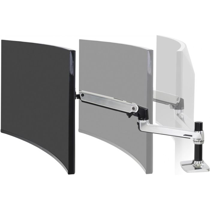 Ergotron LX Desk Mount LCD Arm para Monitor hasta 34" y 11.3 kg - Soporte de Escritorio Inclinable y Giratorio Negro 7 Ergotron LX Desk Mount LCD Arm para Monitor hasta 34" y 11.3 kg - Soporte de Escritorio Inclinable y Giratorio Negro 7
