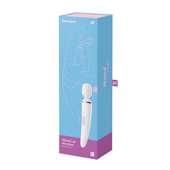 SATISFYER Wand-er Women Masajeador Vibrador Blanco