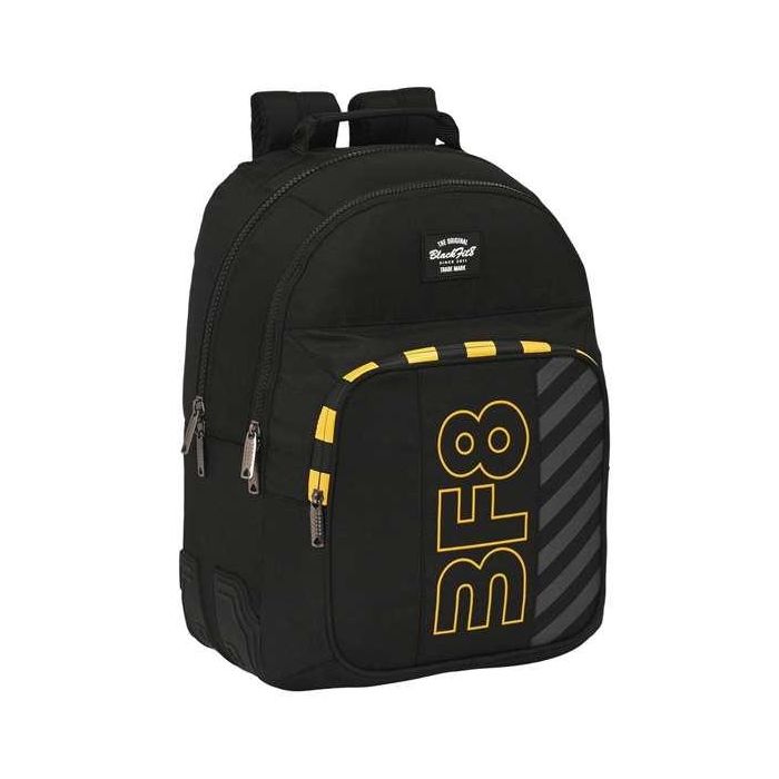 Mochila Escolar BlackFit8 Zone Negro 32 x 42 x 15 cm Mochila Escolar BlackFit8 Zone Negro 32 x 42 x 15 cm