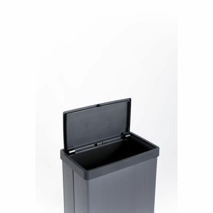 Curver CUR3253924865195 Papelera de Pie Verto con Apertura Táctil 54 L Azul Perla 2 Curver CUR3253924865195 Papelera de Pie Verto con Apertura Táctil 54 L Azul Perla 2