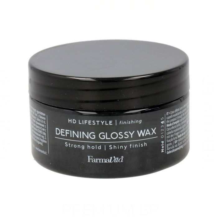 Farmavita HD Life Style Defining Glossy Wax - Cera efecto brillo y contraste, 100ml