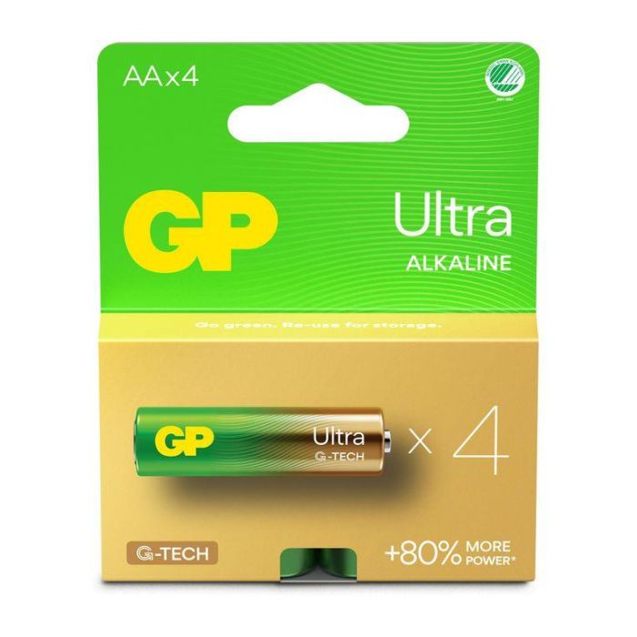 GP GP Ultra Alkaline AA-battery, 15AU/LR6, 4-pack GP GP Ultra Alkaline AA-battery, 15AU/LR6, 4-pack