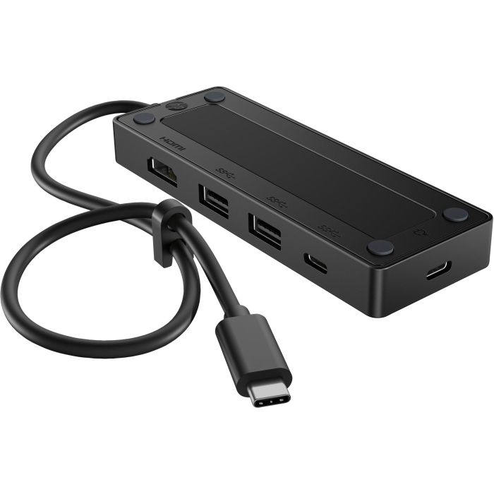 HP G3 Hub de Viaje USB-C 5 Puertos Compacto para Portátil Plug & Play 1 HP G3 Hub de Viaje USB-C 5 Puertos Compacto para Portátil Plug & Play 1