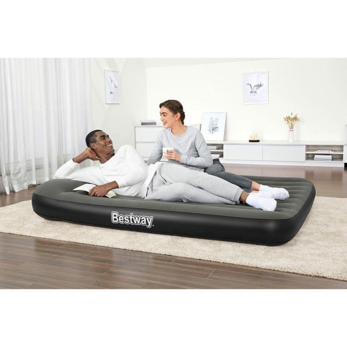 Bestway Airbed Tritech™ Connect and Rest™ Cama Hinchable 3 en 1 - Individual, Elevada o King Size - 188x99x25 cm - Soporta 150 kg 64 Bestway Airbed Tritech™ Connect and Rest™ Cama Hinchable 3 en 1 - Individual, Elevada o King Size - 188x99x25 cm - Soporta 150 kg 64