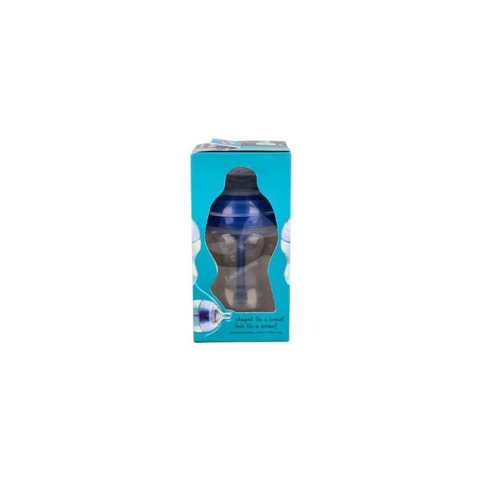 Tommee Tippee Biberon A-C B/Ancha Sili Redon Flu Lent +0 M 2 Tommee Tippee Biberon A-C B/Ancha Sili Redon Flu Lent +0 M 2