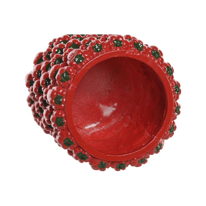Jarron Urban DKD Home Decor Rojo 25 x 31 x 25 cm (2 Unidades) 2