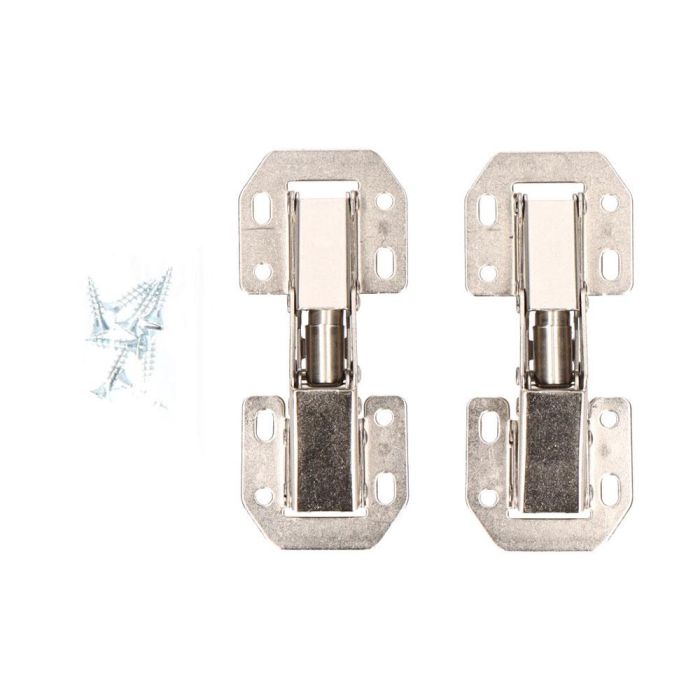 Edm Bisagra de cazoleta para sobreponer BC10 en acero zincado 104x44mm con tornillos incluidos Edm Bisagra de cazoleta para sobreponer BC10 en acero zincado 104x44mm con tornillos incluidos