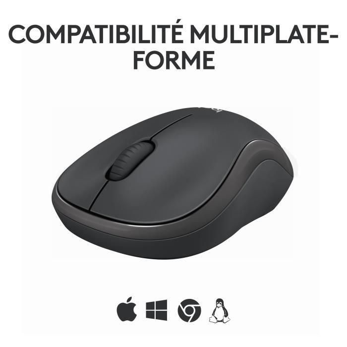 Logitech M240 Ratón Bluetooth Silencioso, 90% Menos Ruido de Clic, 18 Meses Autonomía de Batería, Diseño Ambidextro y Compacto para Viaje 5 Logitech M240 Ratón Bluetooth Silencioso, 90% Menos Ruido de Clic, 18 Meses Autonomía de Batería, Diseño Ambidextro y Compacto para Viaje 5