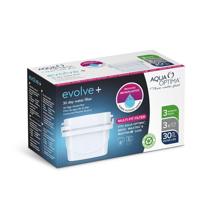 Filtro para Jarra Filtrante Aqua Optima EVOLVE + FILTERS STEPS319 2 Filtro para Jarra Filtrante Aqua Optima EVOLVE + FILTERS STEPS319 2