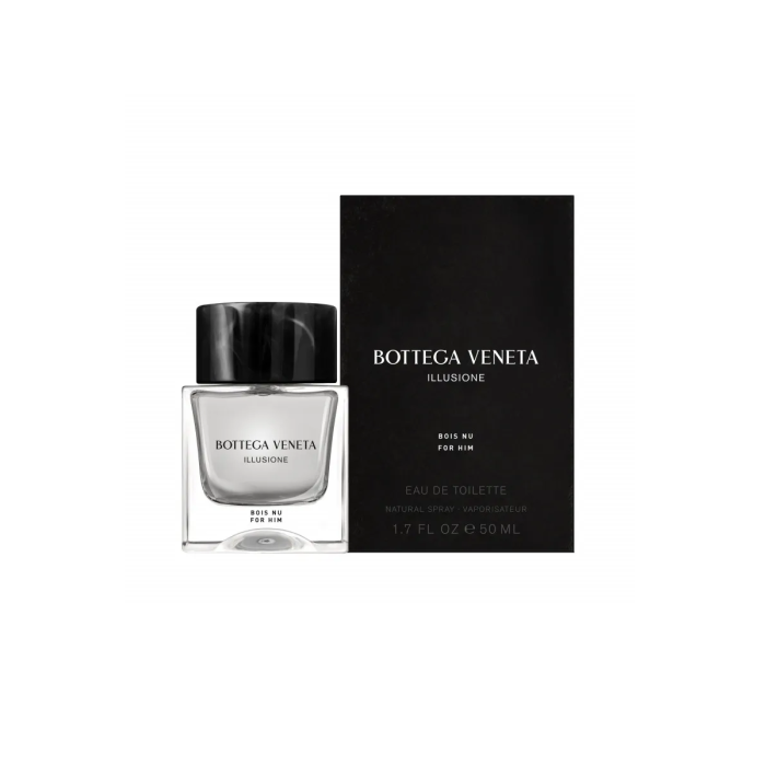 Bottega Veneta Illusione Bois Nu Edt Men Eau de Toilette para Hombre 50 mL