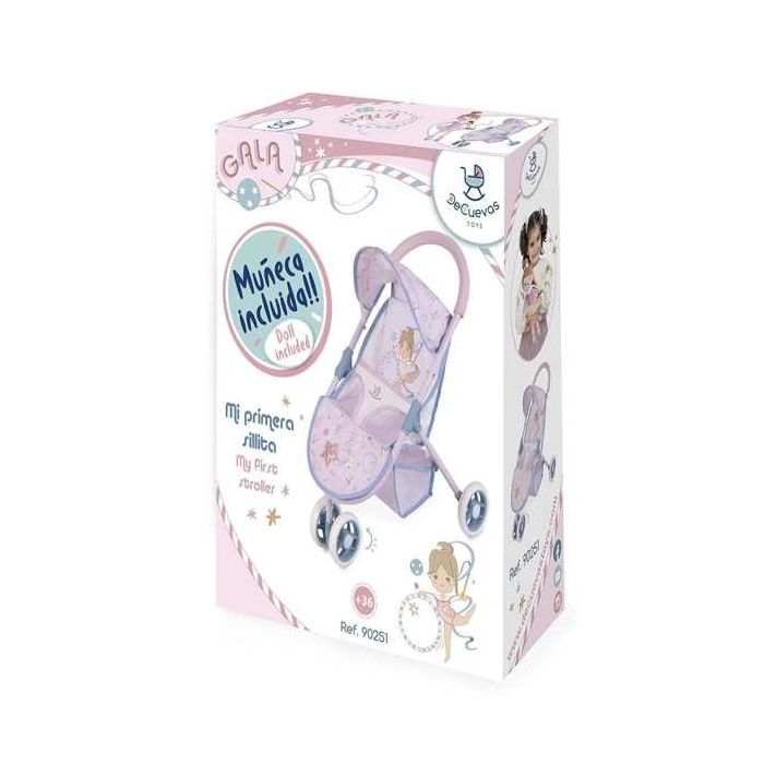 Carrito para Muñecas Decuevas Gala 33 x 48 x 55 cm Lila 50 cm 6