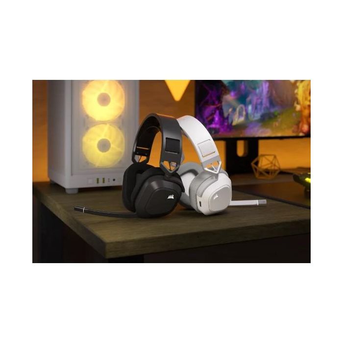 Corsair HS80 MAX Wireless Auriculares Gaming Blancos 7 Corsair HS80 MAX Wireless Auriculares Gaming Blancos 7