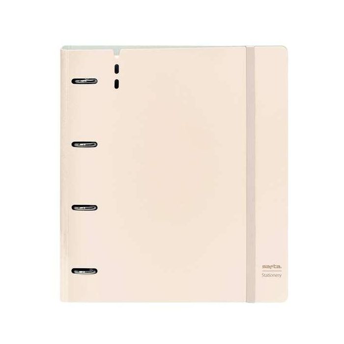 Carpeta Con Recambio Safta Din A4 Cuadro 5 mm Polipropileno Foam 4 Anillas 35 mm Rosa Claro 6 Carpeta Con Recambio Safta Din A4 Cuadro 5 mm Polipropileno Foam 4 Anillas 35 mm Rosa Claro 6