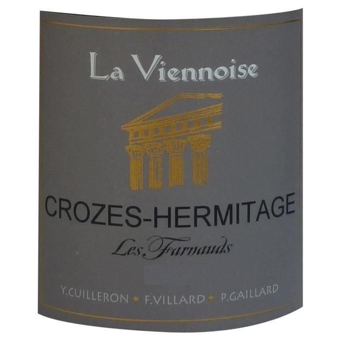 Les Vins de Vienne Les Farnauds 2021 Crozes-Hermitage - Vino tinto del Valle del Ródano 1