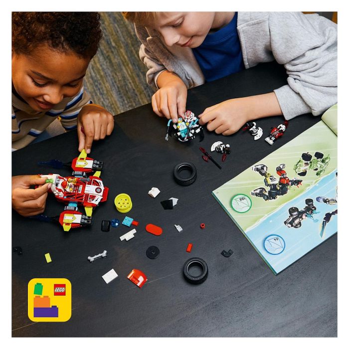 LEGO 71497 DREAMZzz Meca Tigre de Cooper y Bólido de Zero, Juego de Construcción, 1006 Piezas, 9+ Años