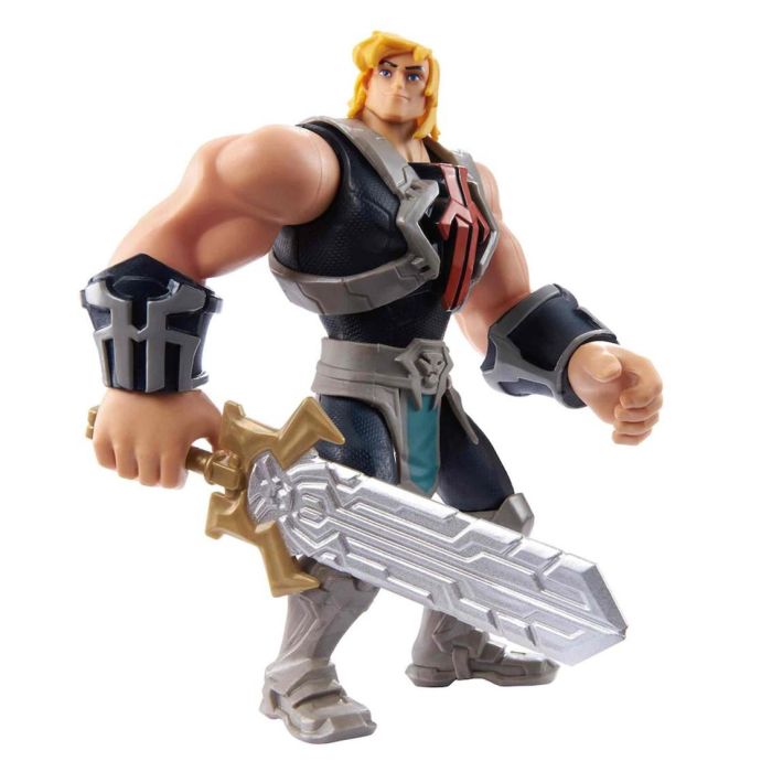 Mattel Figura He-Man Masters of the Universe 14cm Articulada Serie Netflix con Accesorios Mattel Figura He-Man Masters of the Universe 14cm Articulada Serie Netflix con Accesorios