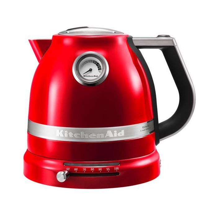 Kitchenaid 5KEK1522 Hervidor de Agua 1.5L Rojo Manzana con Control de Temperatura y Pared Dual Kitchenaid 5KEK1522 Hervidor de Agua 1.5L Rojo Manzana con Control de Temperatura y Pared Dual