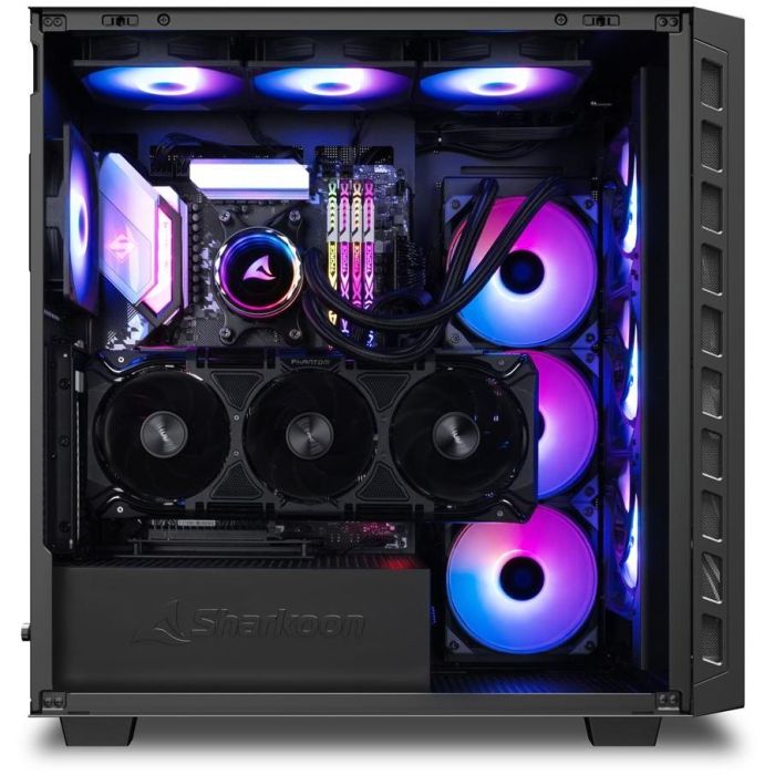 Sharkoon Rebel C80M RGB ATX 1xMetall Black 3 Sharkoon Rebel C80M RGB ATX 1xMetall Black 3