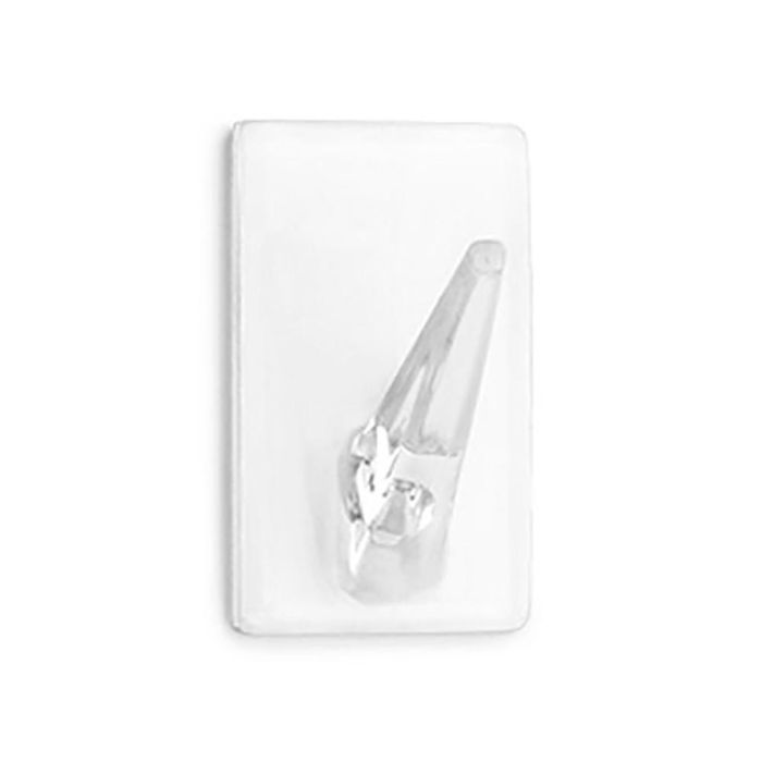 Inofix Colgador adhesivo clásico transparente 2075-0-000 (4 unid.) PVC