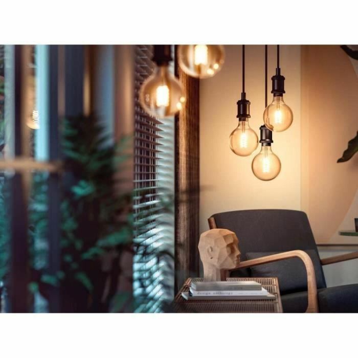 Philips Hue PHI8719514301481 White Ambiance Bombilla LED E27 Filamento G93 Globe Bluetooth compatible con Alexa, Google Home y Apple HomeKit 1 Philips Hue PHI8719514301481 White Ambiance Bombilla LED E27 Filamento G93 Globe Bluetooth compatible con Alexa, Google Home y Apple HomeKit 1