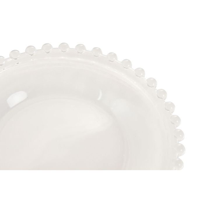 Plato Basicos DKD Home Decor Transparente 15.6 x 1.7 x 15.6 cm 2 Plato Basicos DKD Home Decor Transparente 15.6 x 1.7 x 15.6 cm 2