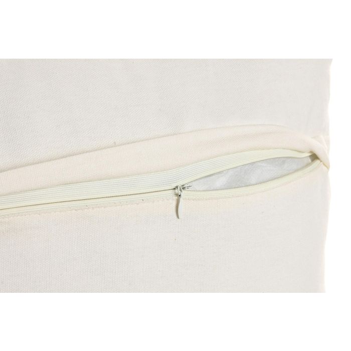 Cojin Boho DKD Home Decor Crudo 45 x 45 cm (2 Unidades) 2