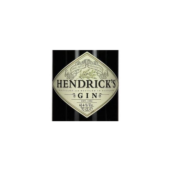 Hendrick's - Ginebra destilada - 41.4% - 70cl 1