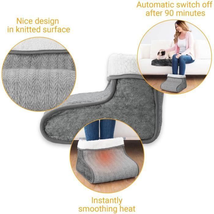 Calentador de pies - MEDISANA - FW 150 - 6 niveles de temperatura - Temporizador - Lavable - Calienta y alivia 3 Calentador de pies - MEDISANA - FW 150 - 6 niveles de temperatura - Temporizador - Lavable - Calienta y alivia 3