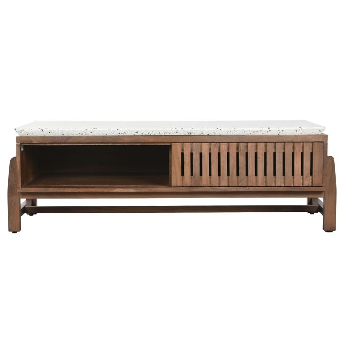 DKD Home Decor Mesa de Centro Oriental Moderna de Terrazo y Madera de Acacia para Salón - Colección Terrazo 127x67x47 cm 3 DKD Home Decor Mesa de Centro Oriental Moderna de Terrazo y Madera de Acacia para Salón - Colección Terrazo 127x67x47 cm 3