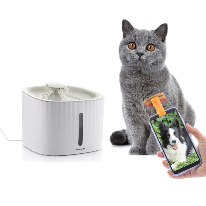 Pack Clip de Selfies para Mascotas y Fuente para Mascotas InnovaGoods 6