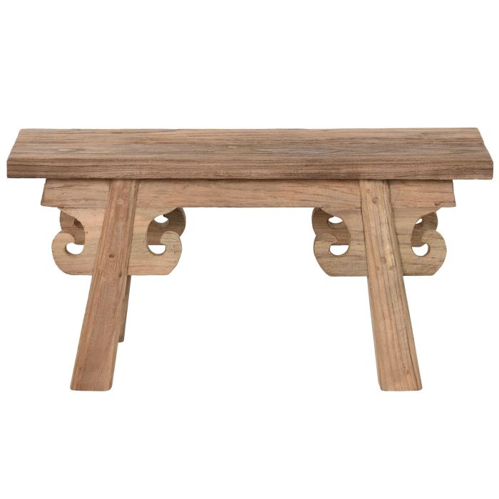 Taburete Item Home DKD Home Decor Marron 17 x 32 x 65 cm 1