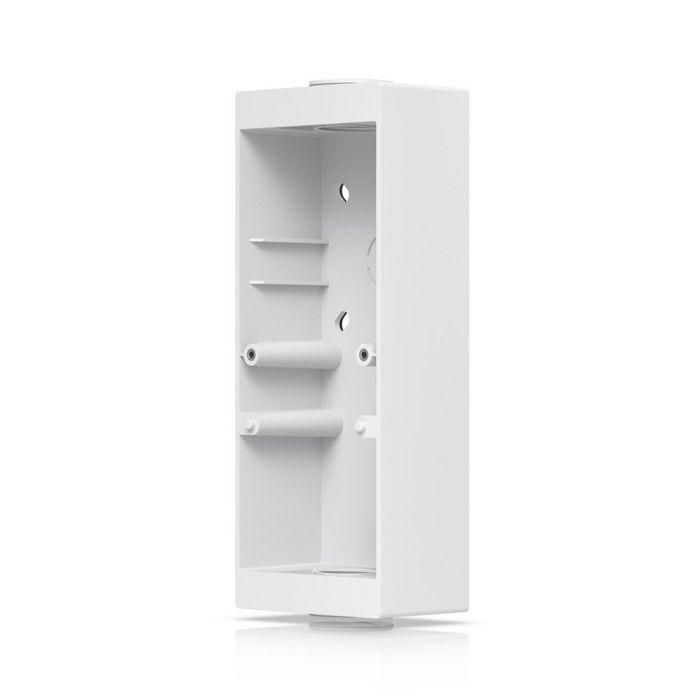 Ubiquiti Reader Pro Junction Box, for UA-G2-Pro, UVC-G4 Doorbell Pro PoE Kit, Wall, VESA mount, white, polycarbonate, sponge, rubber, 180 g (6.3 oz), 4 Ubiquiti Reader Pro Junction Box, for UA-G2-Pro, UVC-G4 Doorbell Pro PoE Kit, Wall, VESA mount, white, polycarbonate, sponge, rubber, 180 g (6.3 oz), 4
