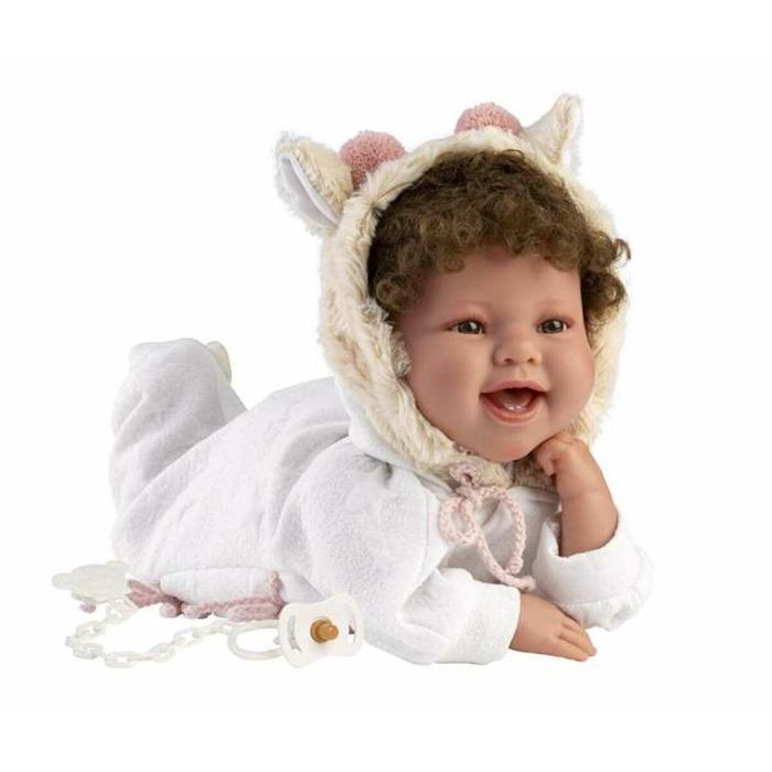 Muñeca tala recien nacida sonrisas incluye chupete. 44 cm cuerpo tela 3 Muñeca tala recien nacida sonrisas incluye chupete. 44 cm cuerpo tela 3