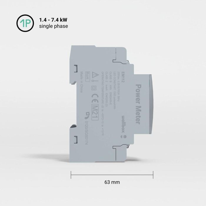 Atenuador de Potencia Power Boost Wallbox 100A/EM112 14 Atenuador de Potencia Power Boost Wallbox 100A/EM112 14