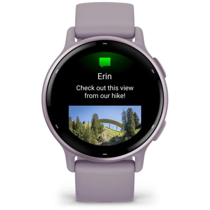Garmin vivoactive 5 Orchidee Smartwatch AMOLED Pantalla táctil GPS 1.2" 4GB 5 ATM Resistente al Agua Unisex 1
