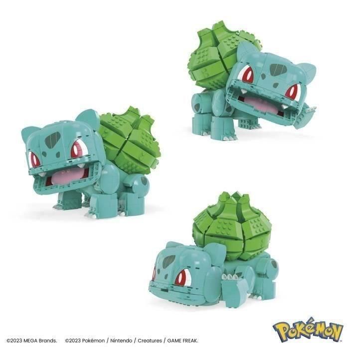 Mega Construx Pokemon Bulbasaur Gigante Hnt96 Mattel 3