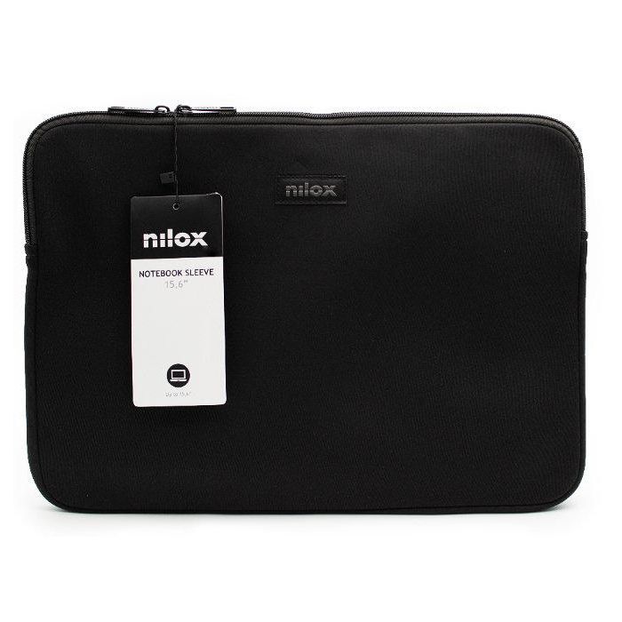 Nilox Funda Sleeve para Portátil de 15,6" Negra
