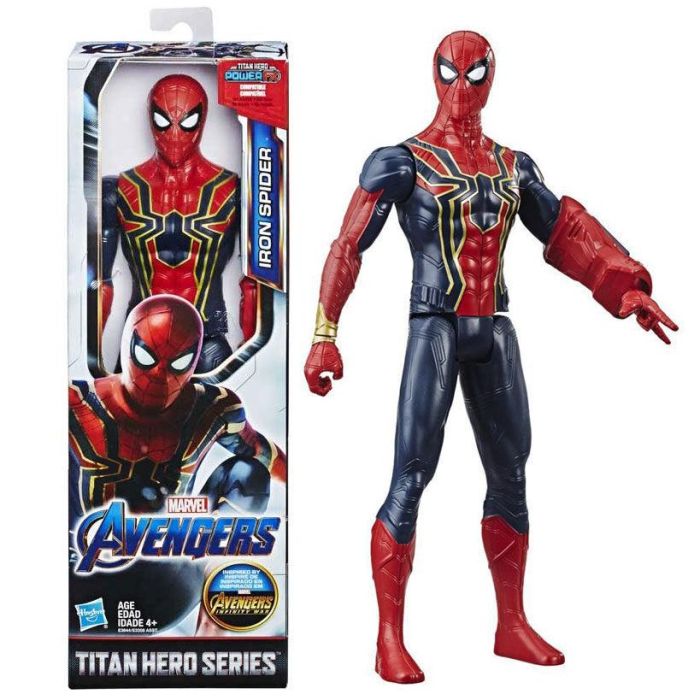 Figura Titan Hero Iron Spider Vengadores Avengers Marvel 30cm 2 Figura Titan Hero Iron Spider Vengadores Avengers Marvel 30cm 2